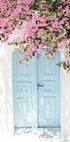 Pink Flower Door Poster - Posterbox.no