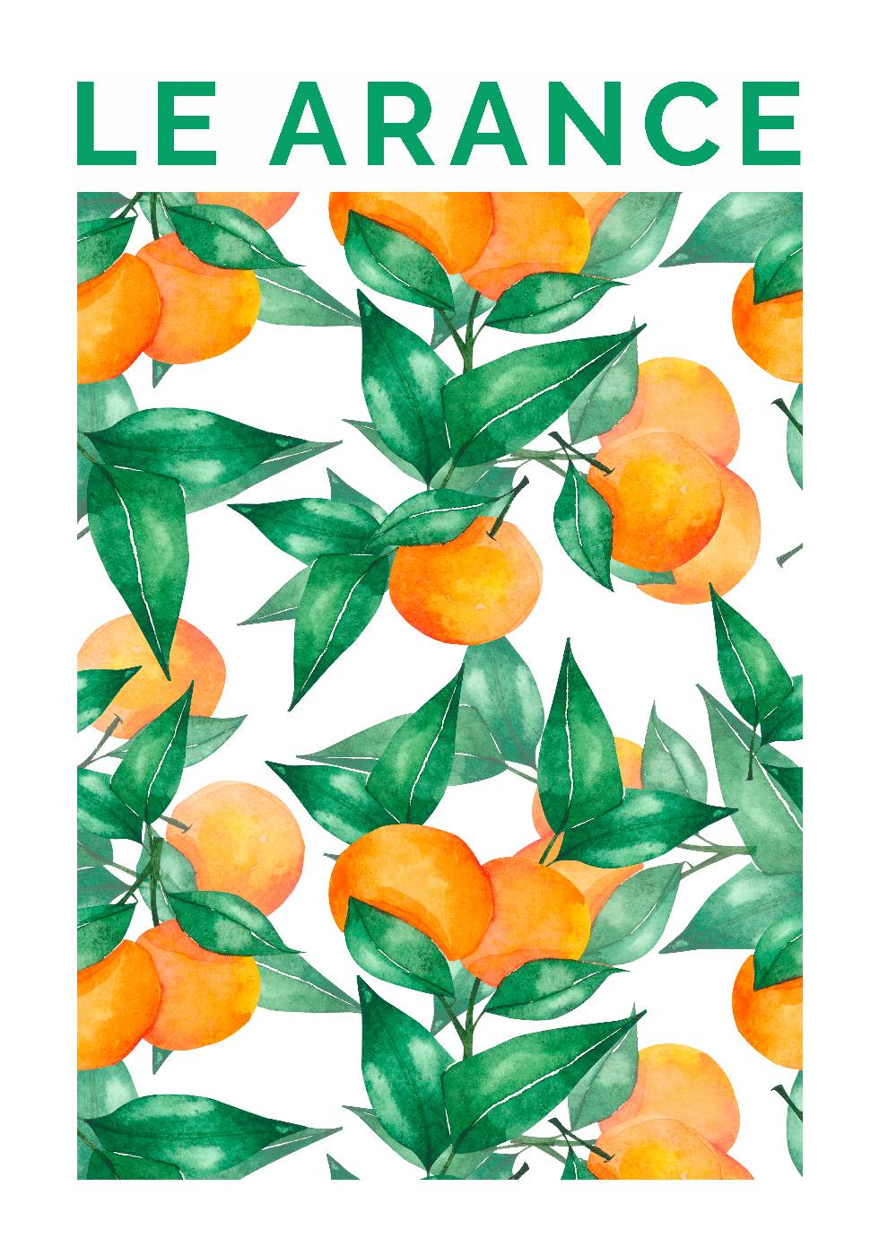 Oranges Poster - Posterbox.no