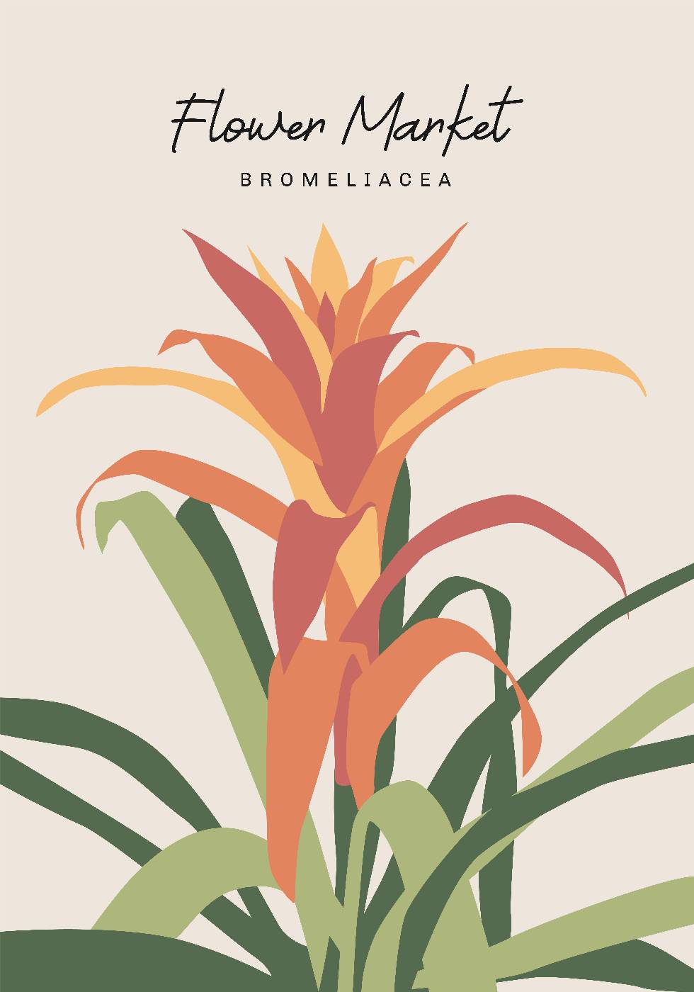 Flower Market 691 Poster - Posterbox.no