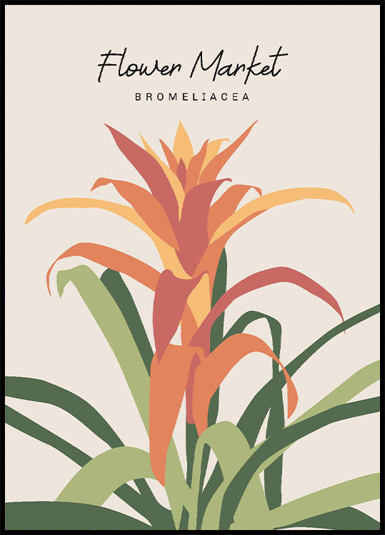 Flower Market 691 Poster - Posterbox.no