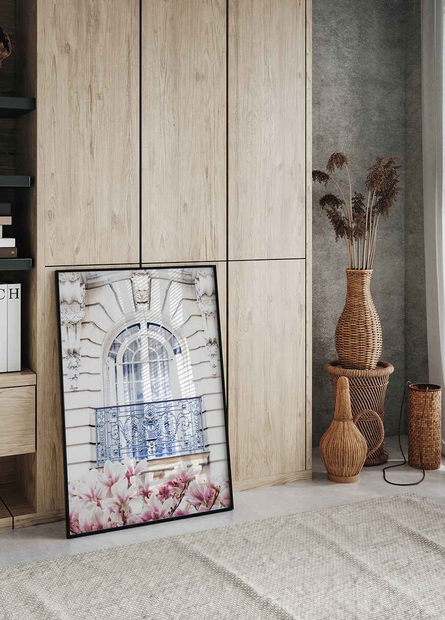 Marble Wall Balcony Poster - Posterbox.no