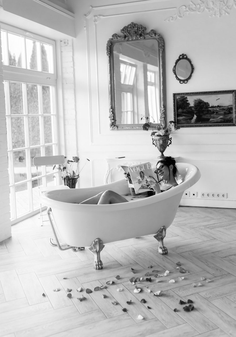 Women In the Bath Poster - Posterbox.no