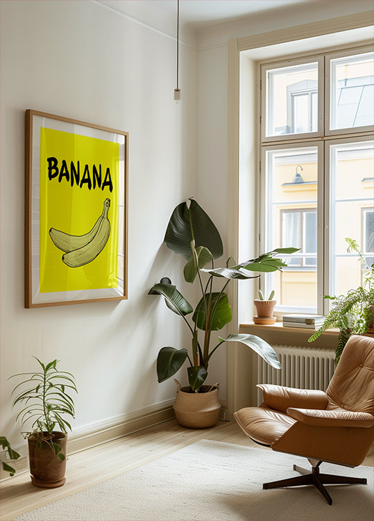 Banana Plakat - Posterbox