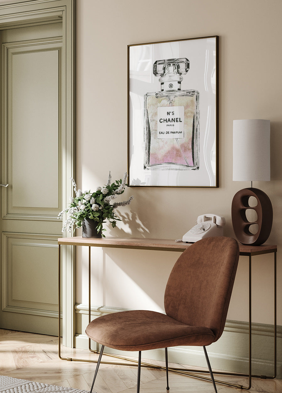 Pink Perfume Poster - Posterbox.no