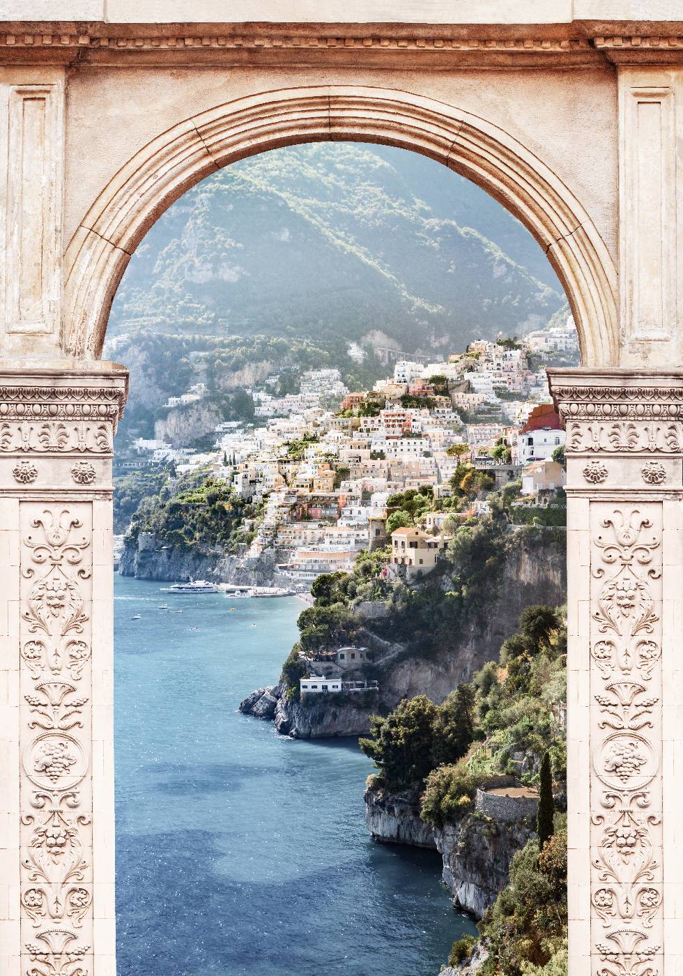 Amalfi Arch Poster - Posterbox.no
