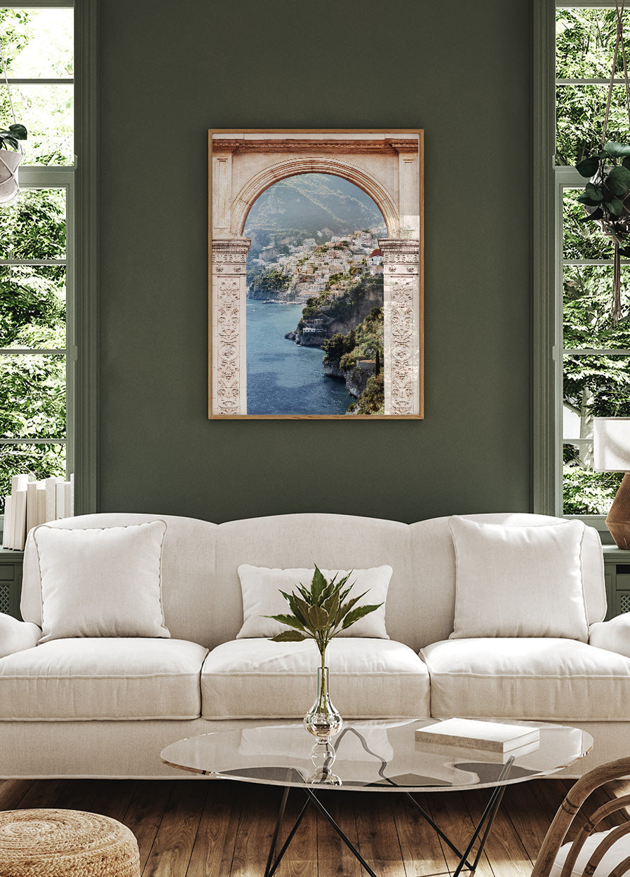 Amalfi Arch Poster - Posterbox.no