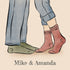 Couple Names Personal Poster - Posterbox