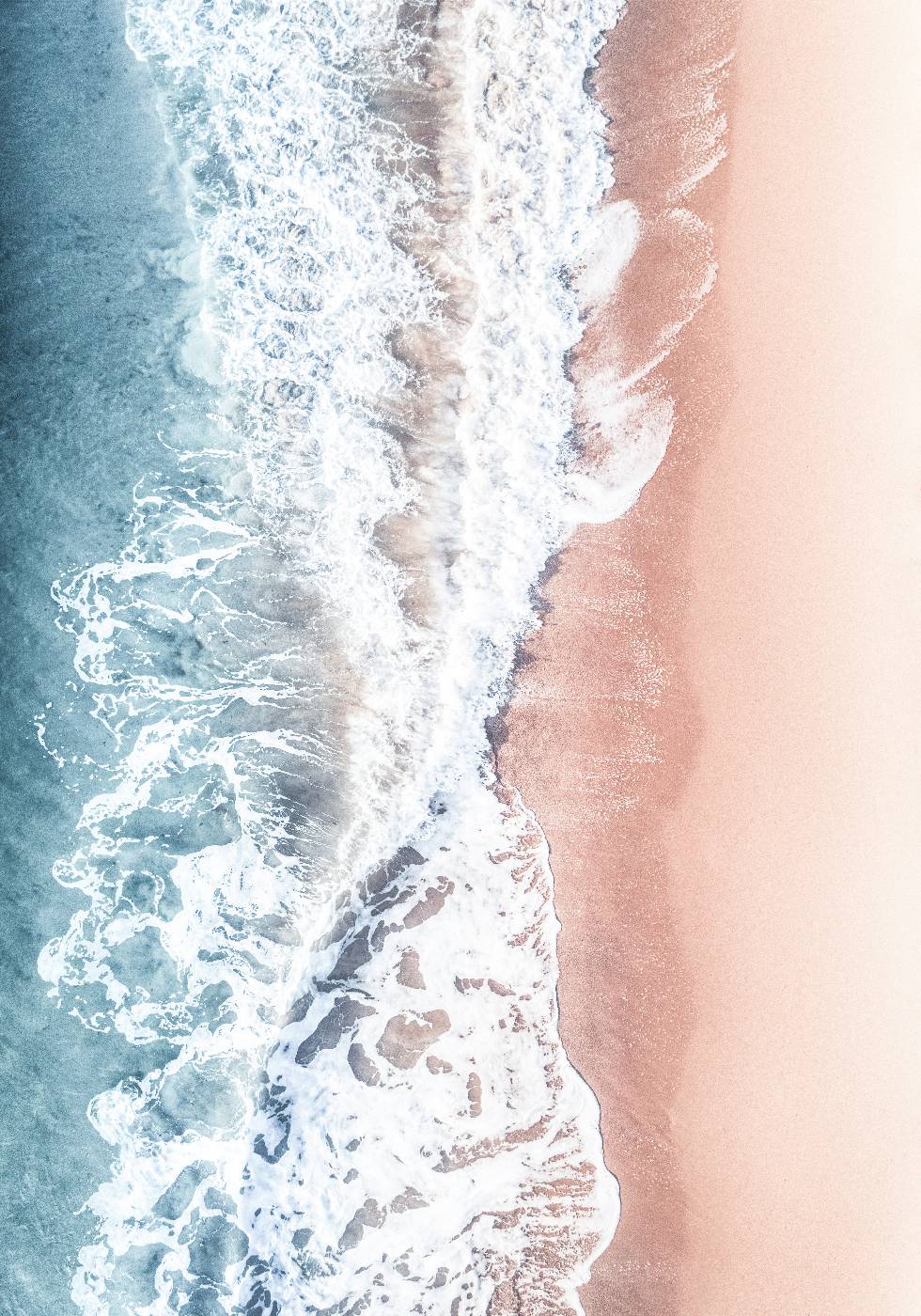 Sand and Waves Poster - Posterbox.no