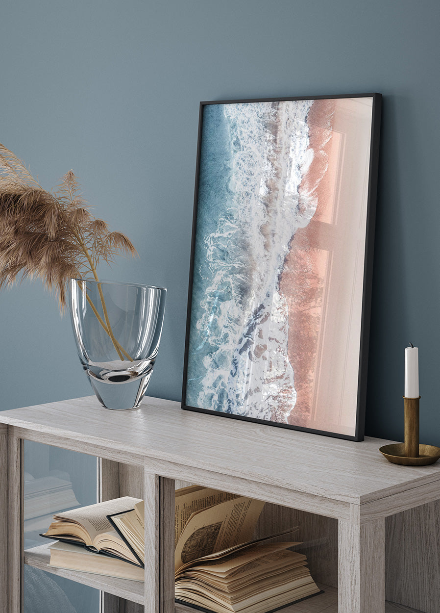 Sand and Waves Poster - Posterbox.no