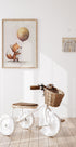 Fox Holding Balloon Nursery Poster - Posterbox.no