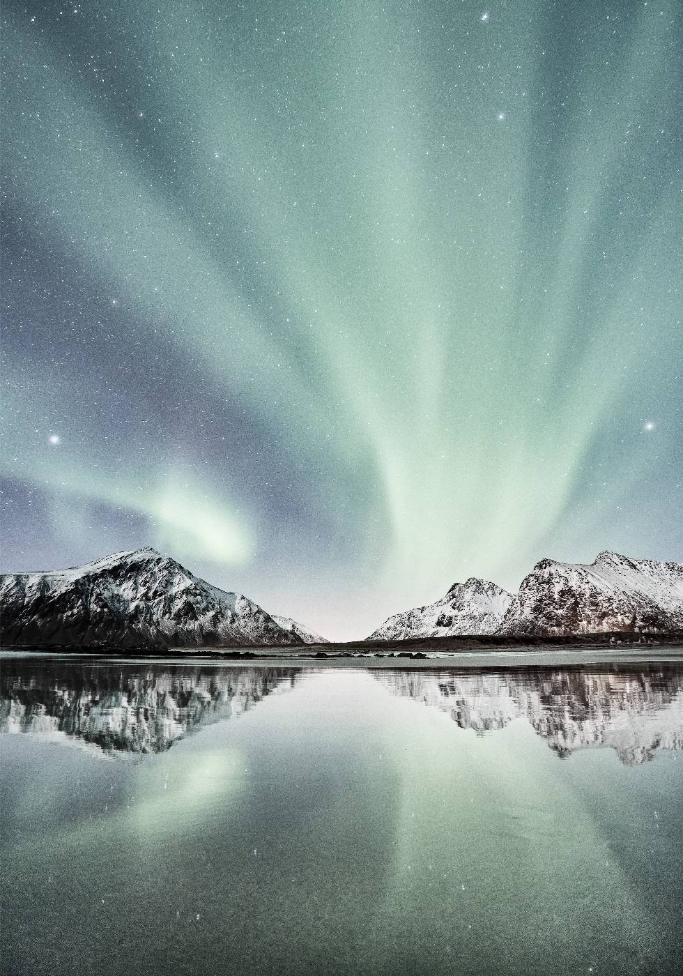 Northern Light Aurora Borealis Poster - Posterbox.no