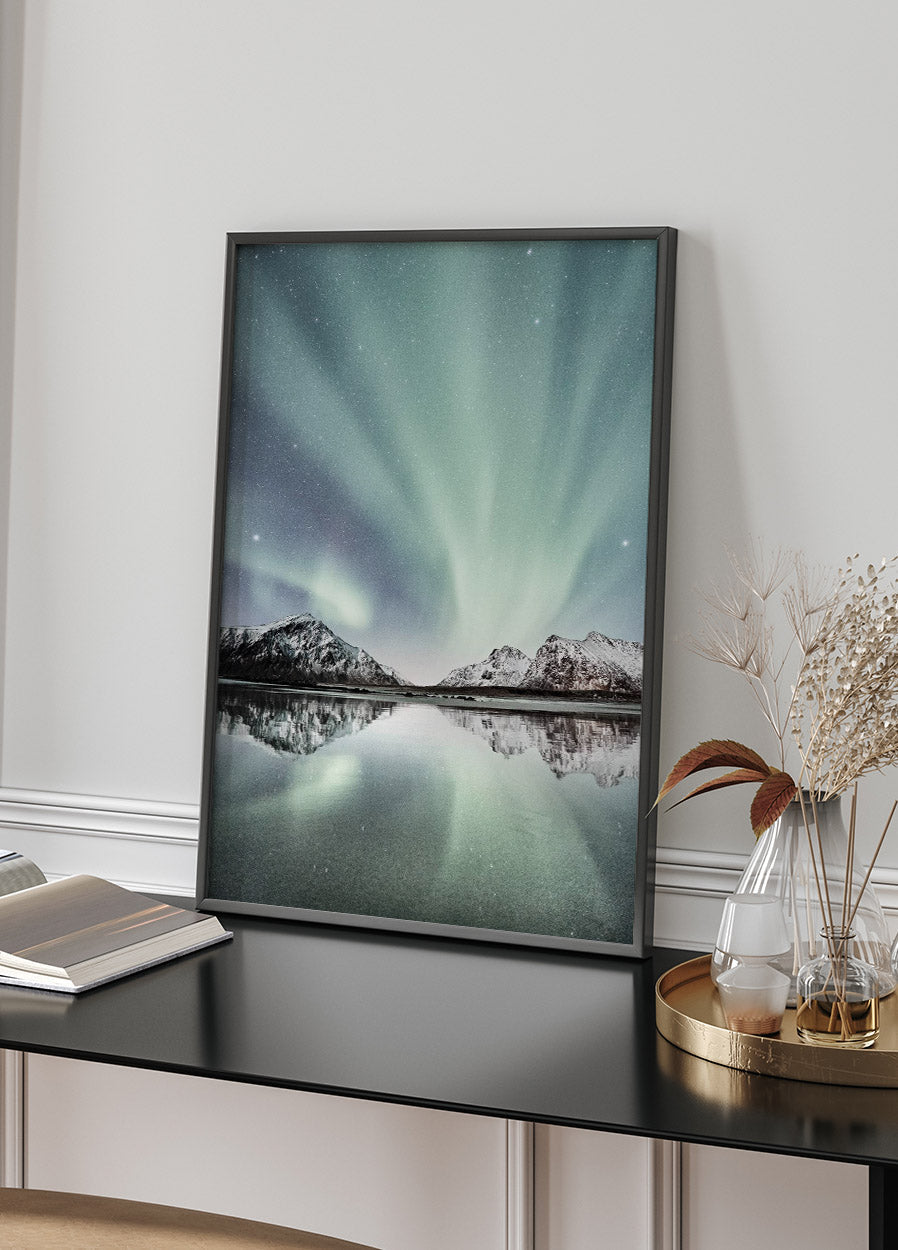 Northern Light Aurora Borealis Poster - Posterbox.no