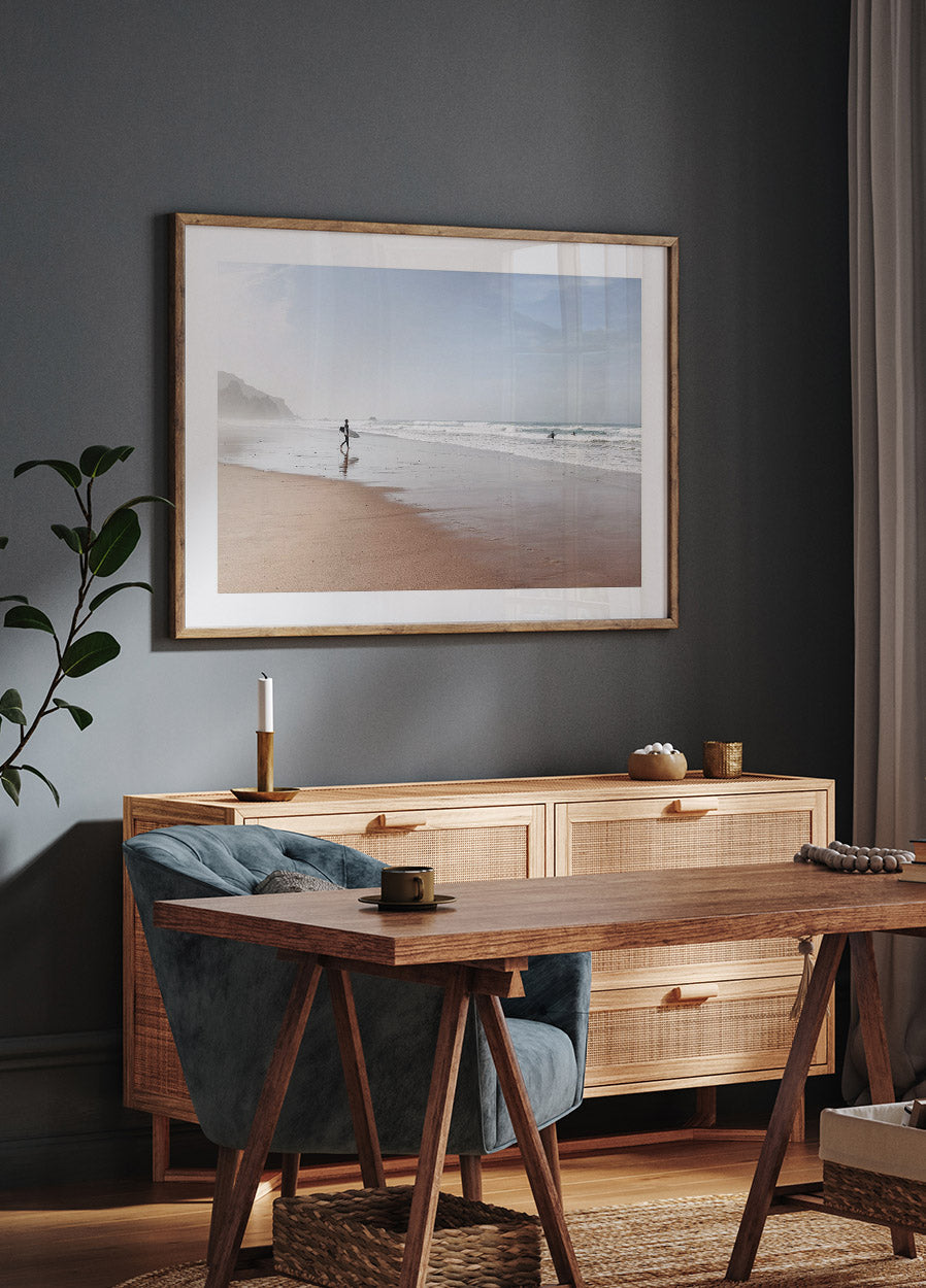 Sunshine Beach Surfer Poster - Posterbox.no