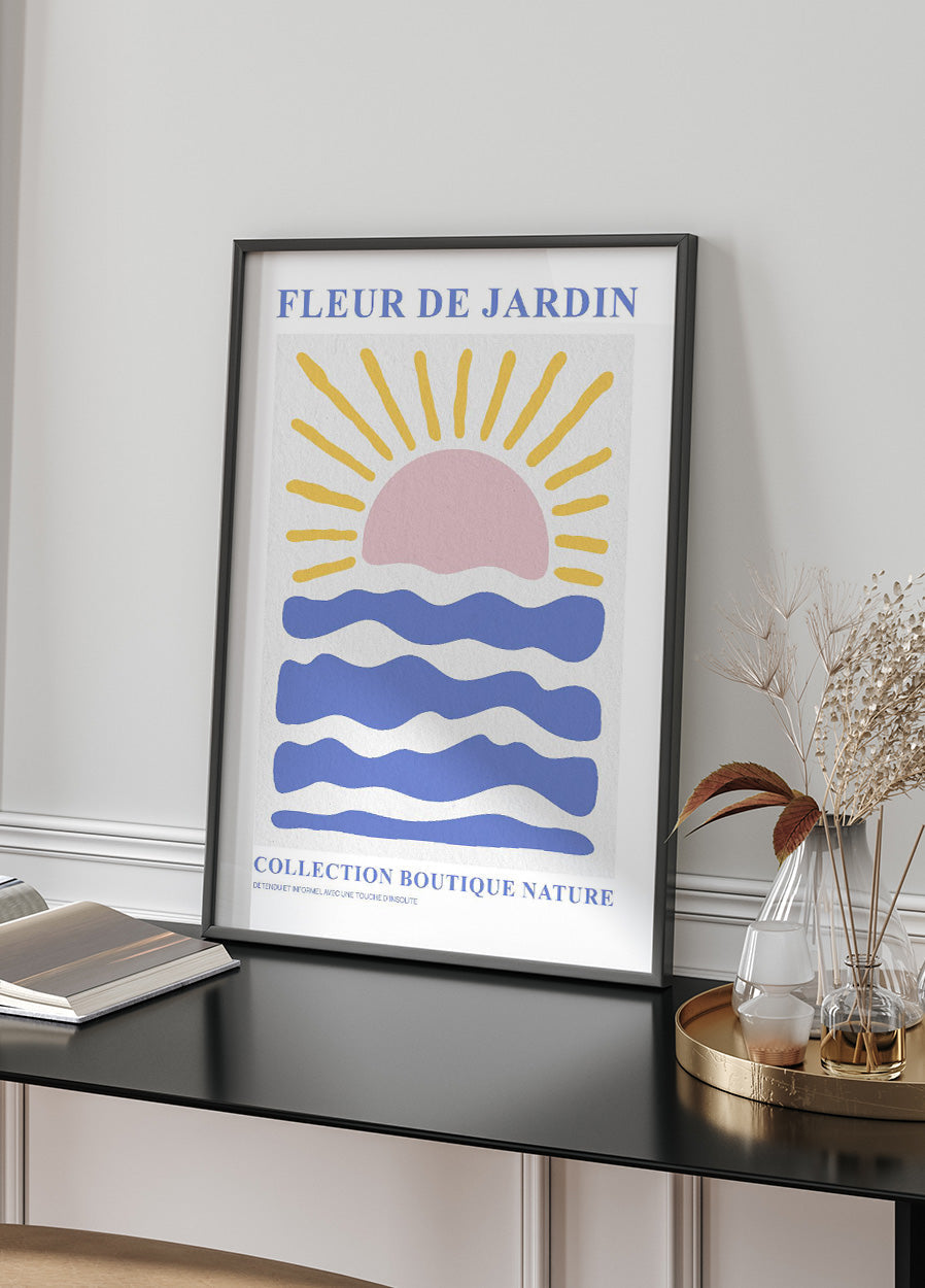 Fleur de Jardin Botanique v1 Poster - Posterbox.no