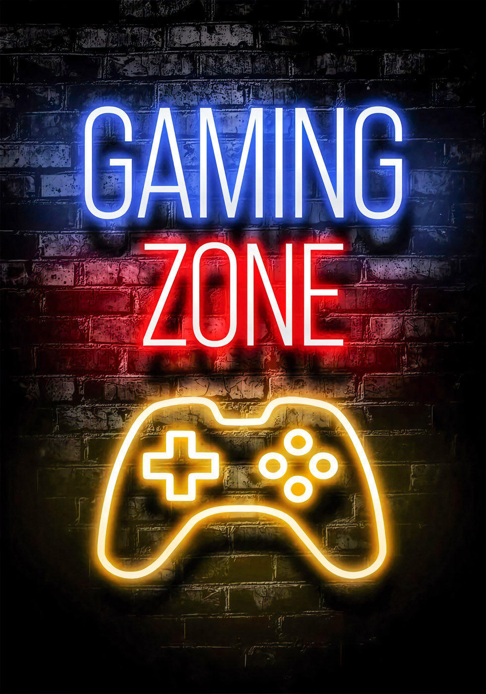 Gaming Zone Poster - Posterbox.no