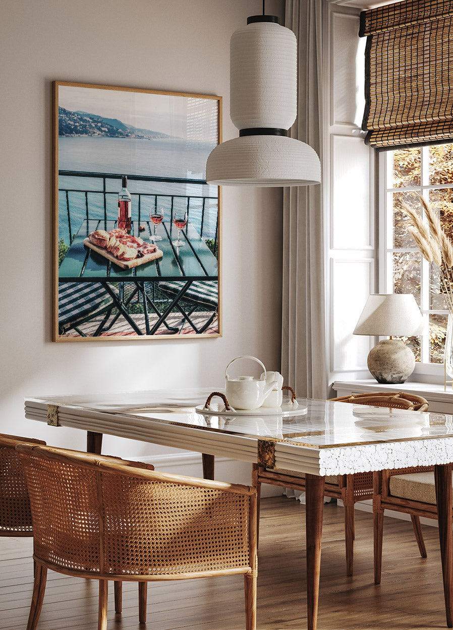 Wine in Italy Balcony Poster - Posterbox.no