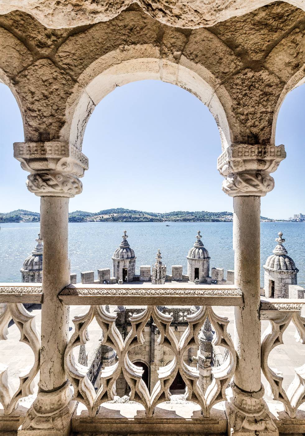 Balcony to the Tagus River Portugal Poster - Posterbox.no