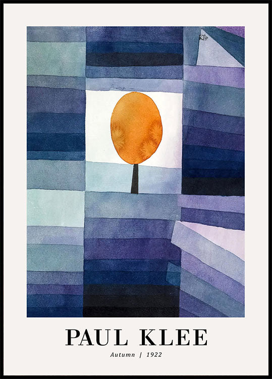 Autumn 1922 by Paul Klee Poster - Posterbox.no