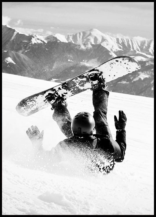Snowboarder No. 4 Poster - Posterbox.no
