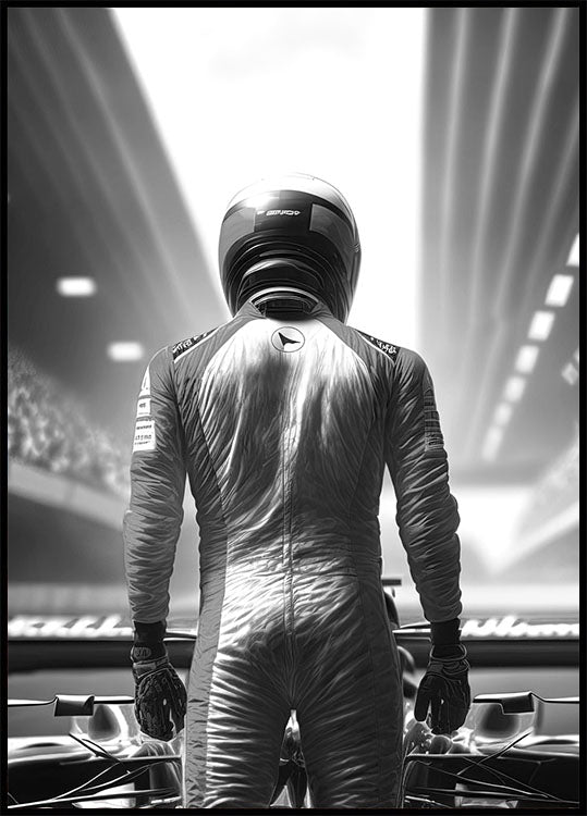 Race Car Driver Poster - Posterbox.no