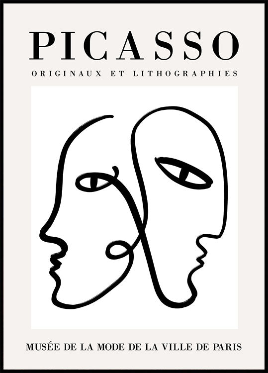 Pablo Picasso - Lithographie Poster - Posterbox.no