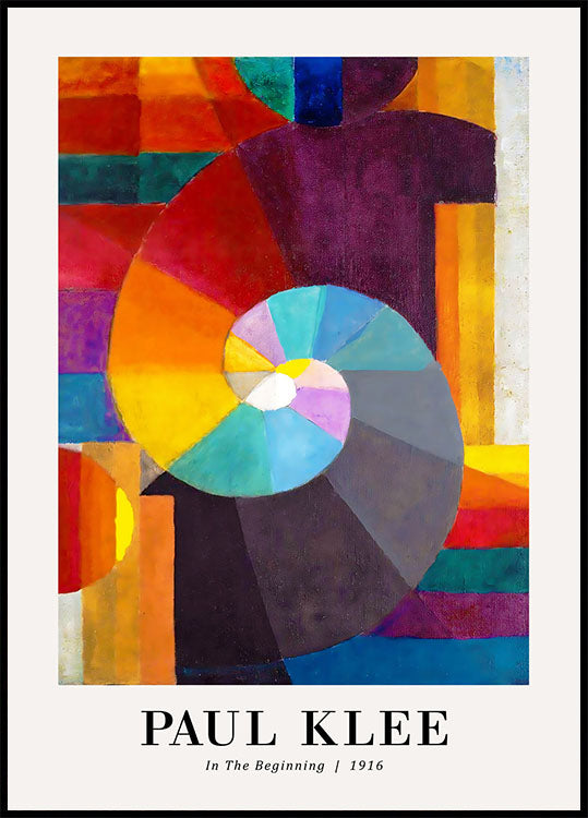 Locksmith 1916 Poster by Paul Klee - Posterbox.no