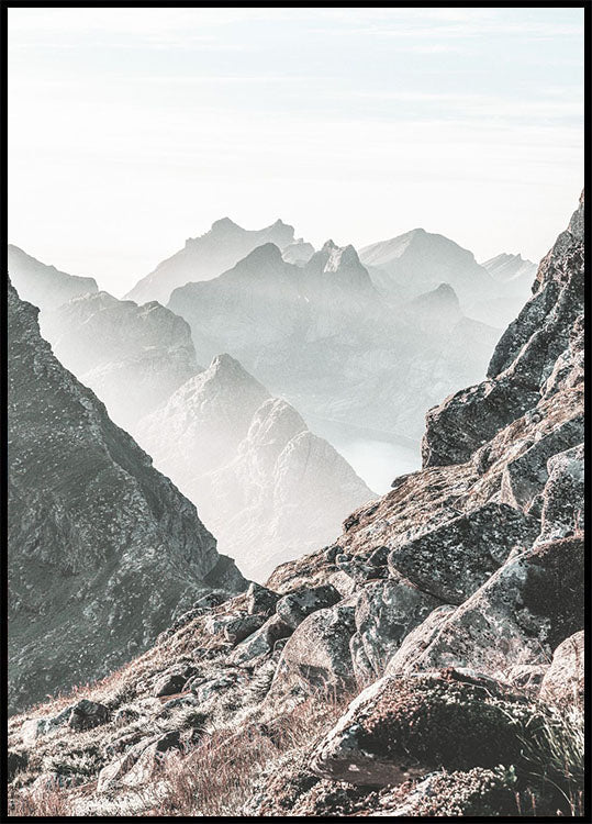 Majestic Mountain View Poster - Posterbox.no
