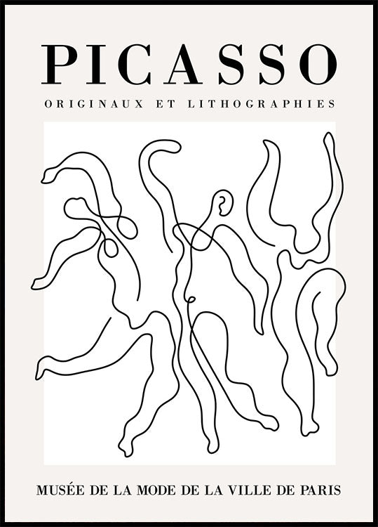 Pablo Picasso - Lithographie Poster - Posterbox.no