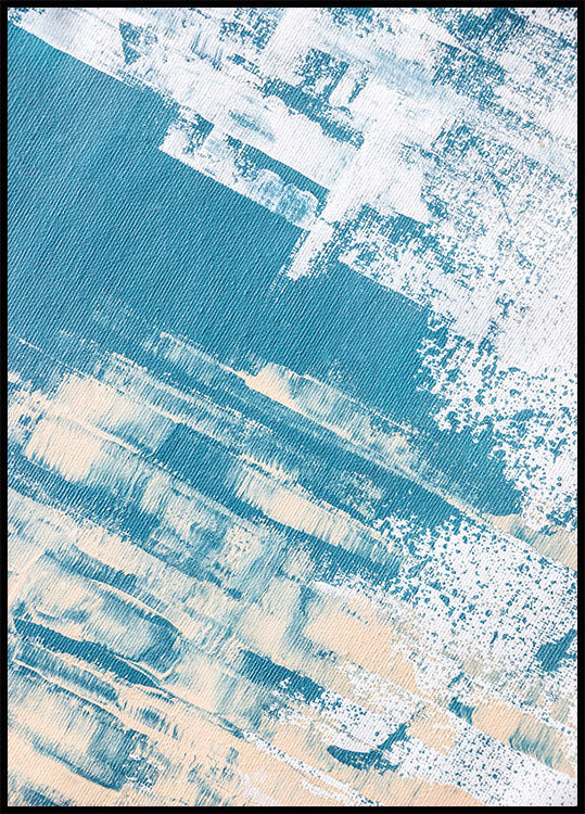 Painted with Texture Poster - Posterbox.no
