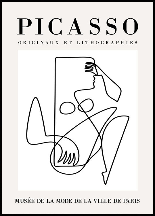 Pablo Picasso - Guerre Et Paix Poster - Posterbox.no