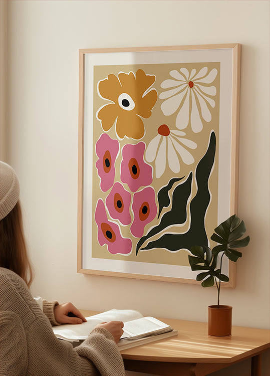 70's Retro garden (NEW) - Posterbox