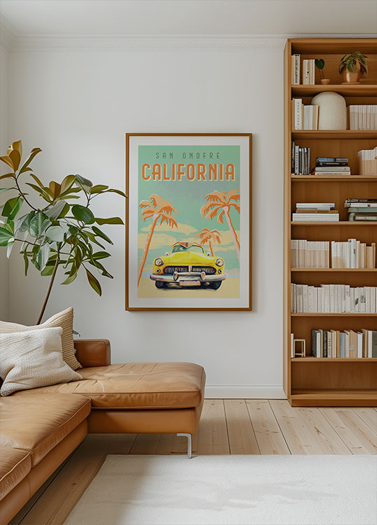 California Surf Poster (NEW) - Posterbox