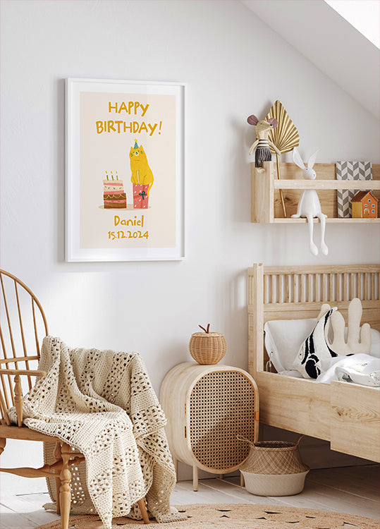 Kids' Birthday Personal 3 Poster - Posterbox