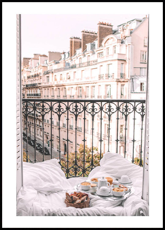 Paris Balcony Poster - Posterbox.no
