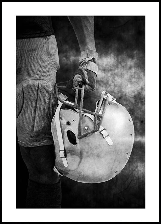 American Football Suit Poster - Posterbox.dk