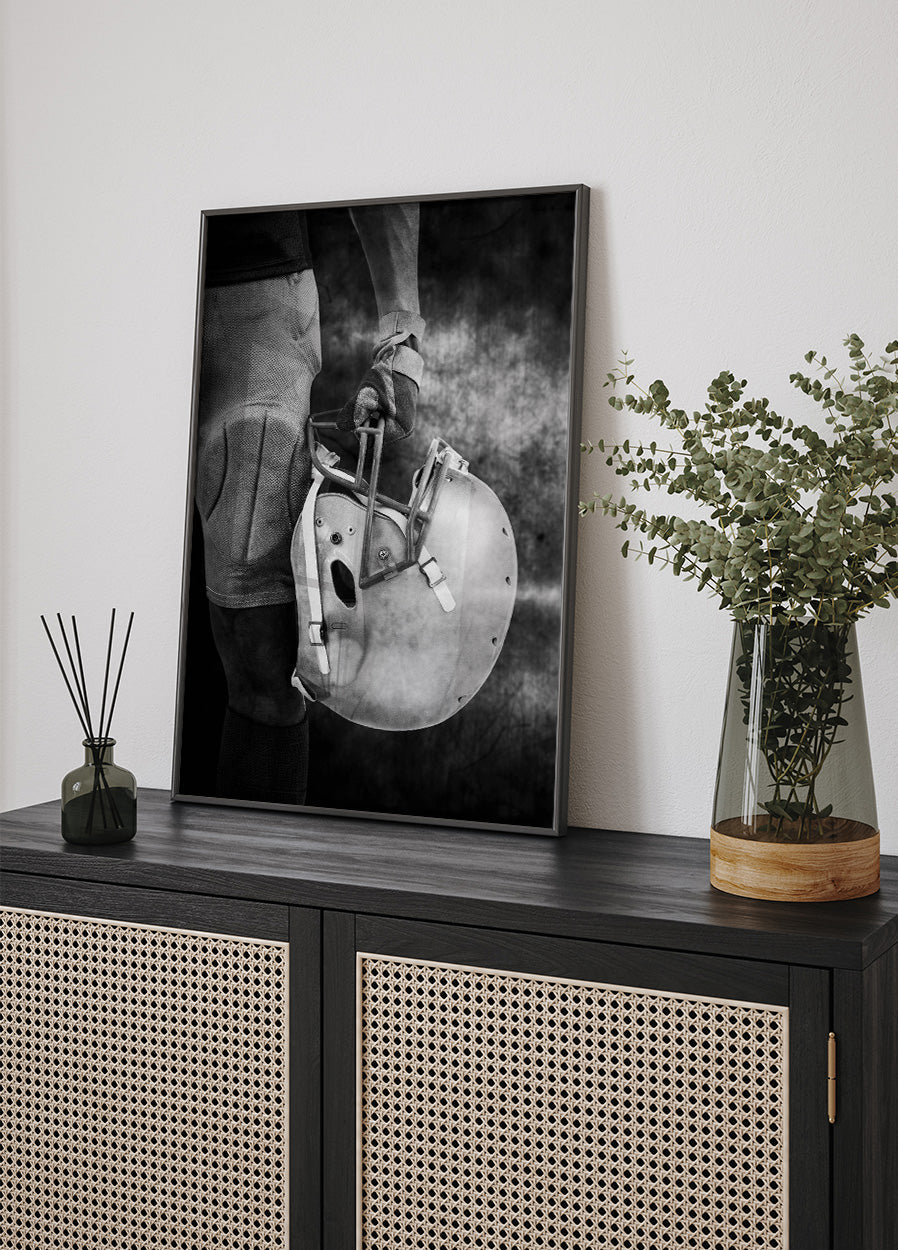 American Football Suit Poster - Posterbox.dk