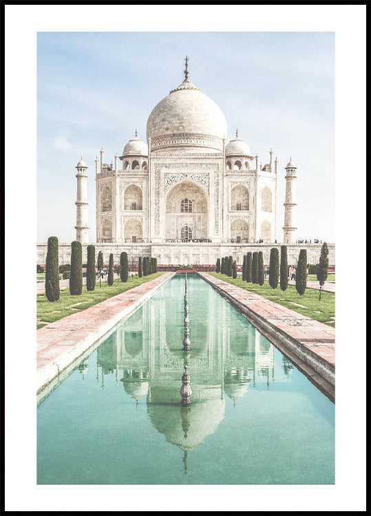 Taj Mahal India Agra Poster - Posterbox.no