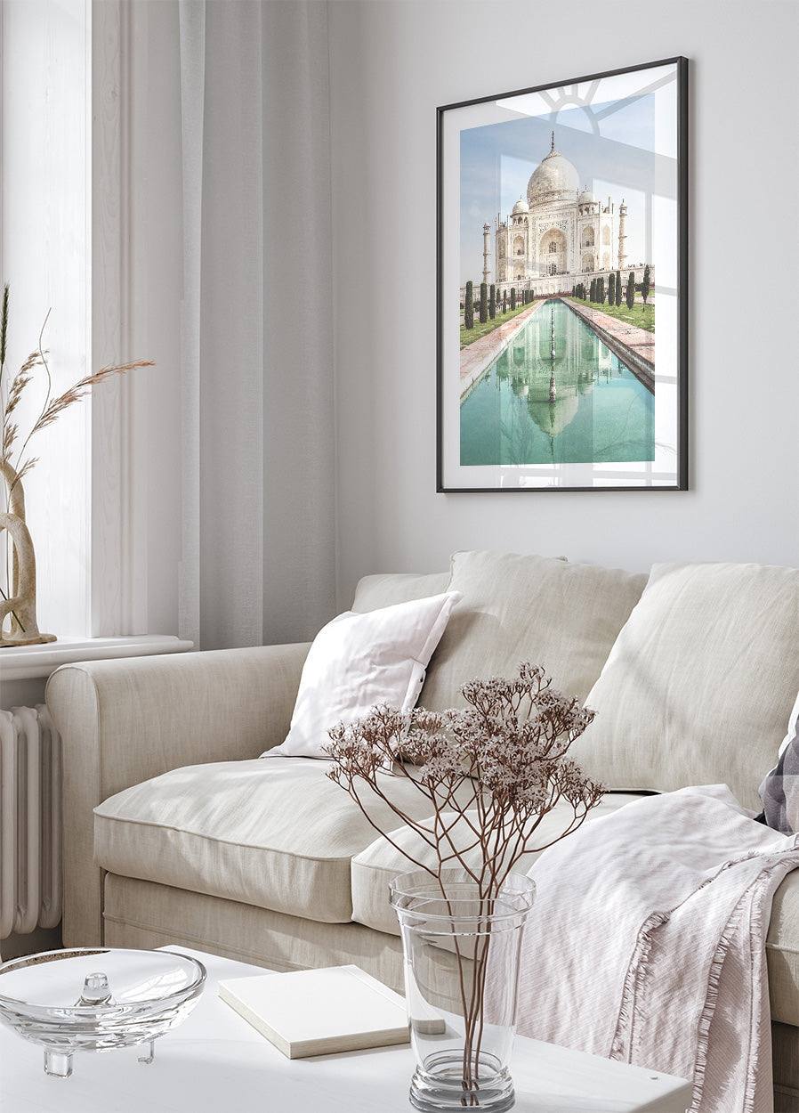 Taj Mahal India Agra Poster - Posterbox.no