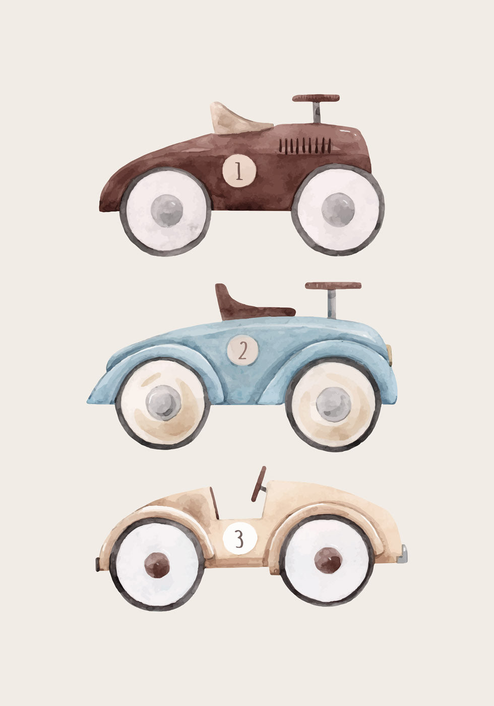 Toy Cars Poster - Posterbox.no