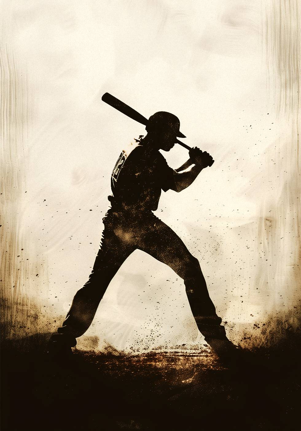 Baseball Player Poster - Posterbox.dk
