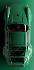 Retro Porsche 911 Green Poster - Posterbox.no