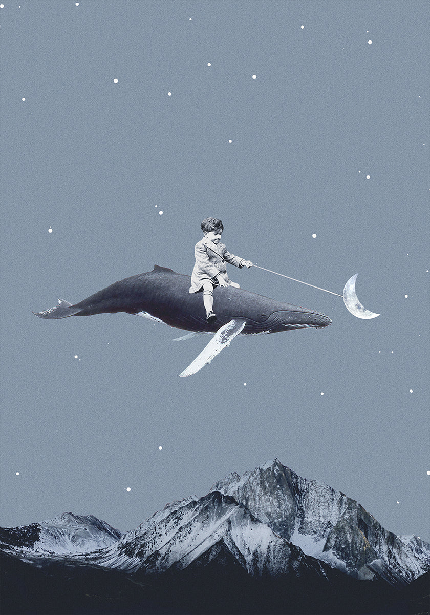 Aim for the moon Poster