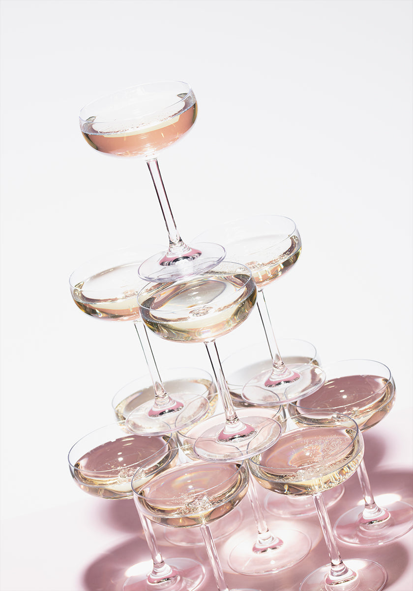 Champagne tower_1 Plakat - Posterbox