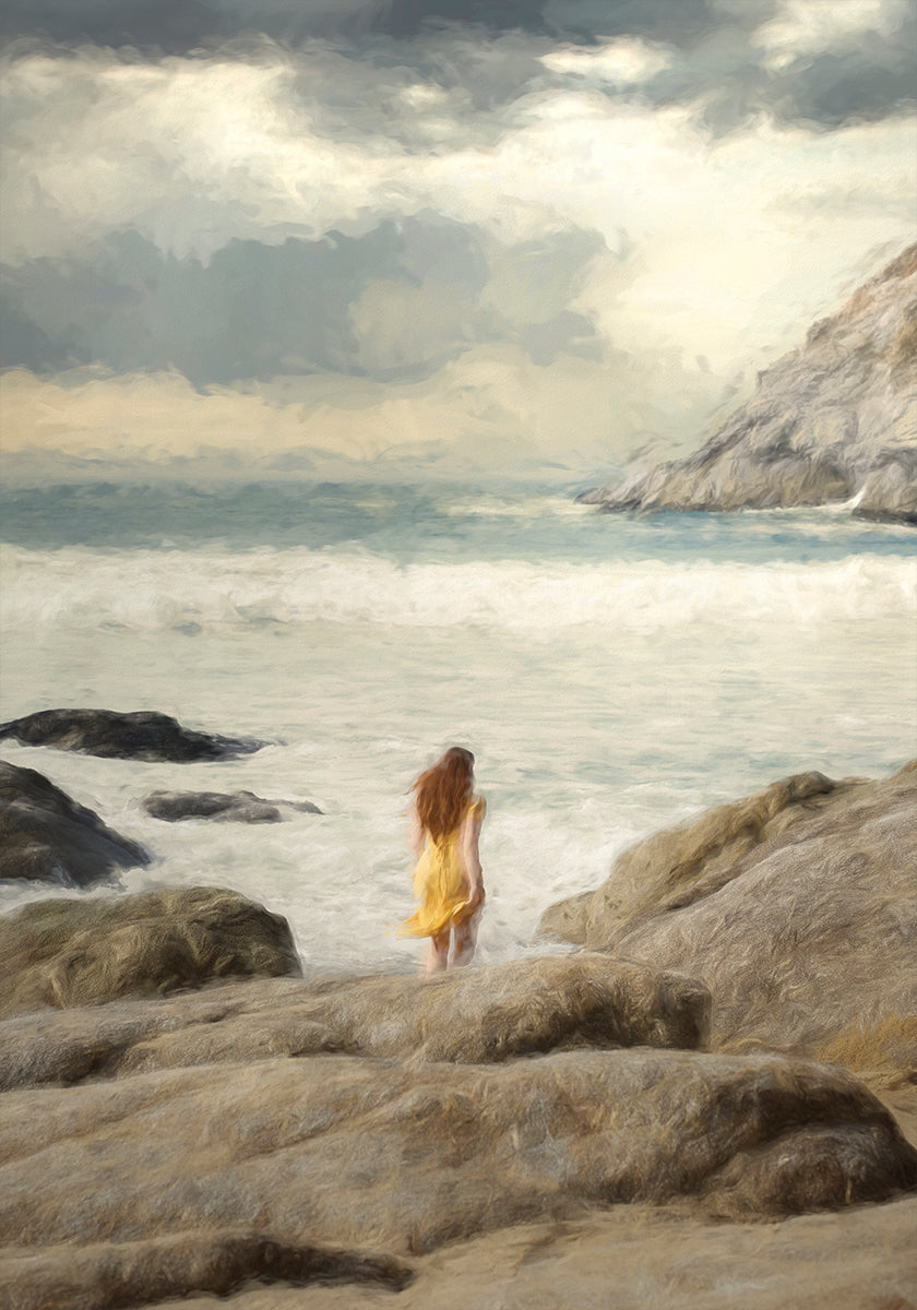 An ode to the Sunday walk Poster