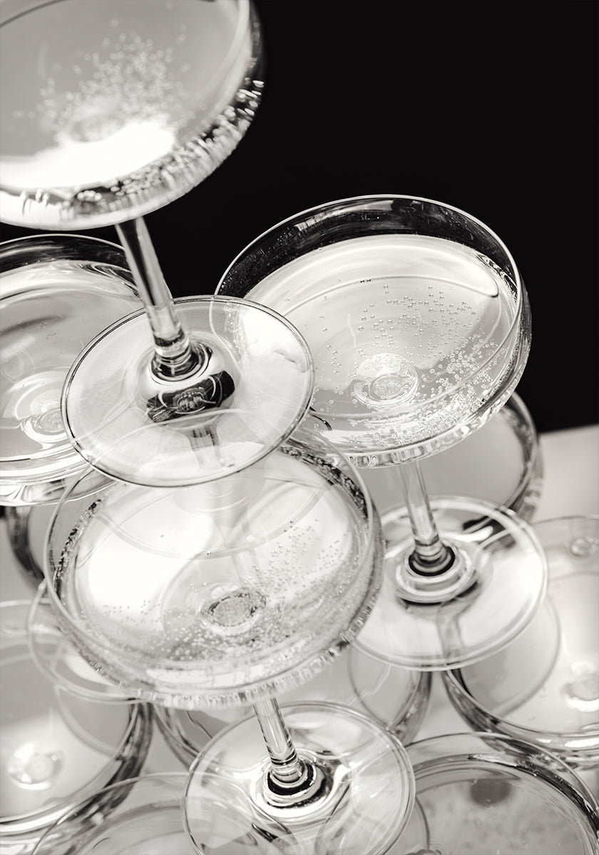 Champagne tower_5 Poster