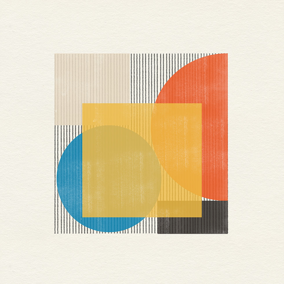 Geometric Harmony Poster