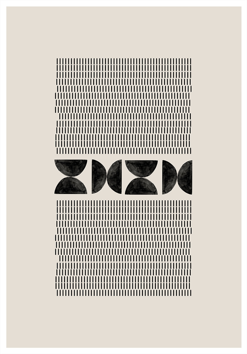 Geometric Harmony Poster