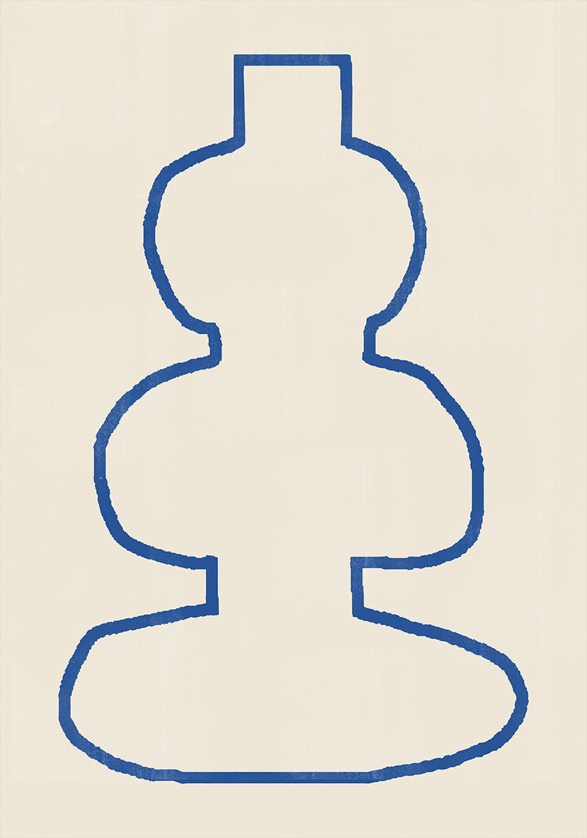 Abstract Silhouette Poster