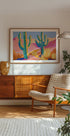 Colorful Cactus Plakat - Posterbox