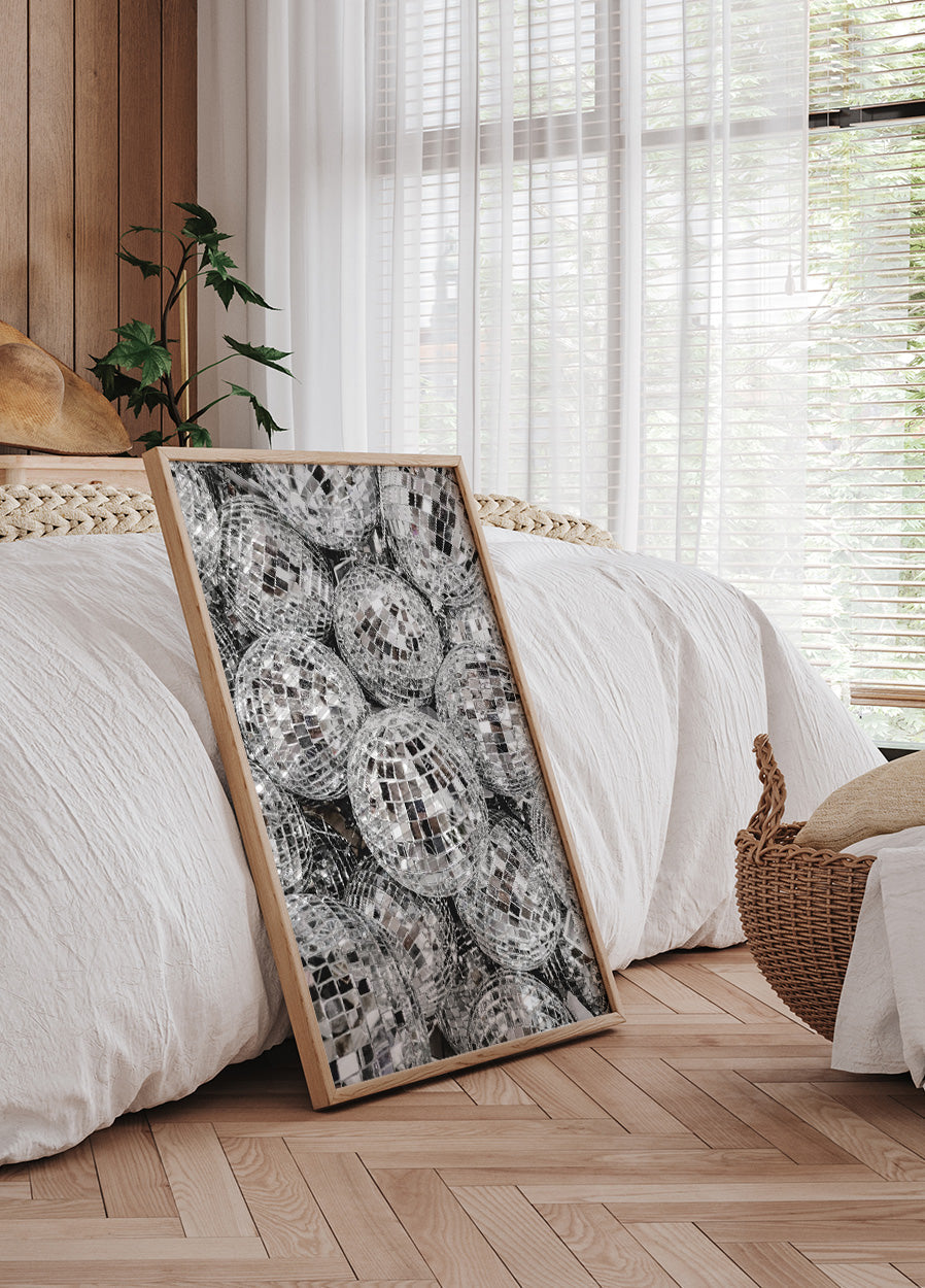 Funky Disco Ball 70s Poster - Posterbox.no